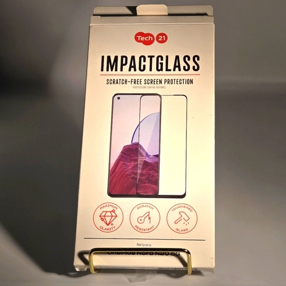 FOR ONEPLUS NORD N20 5G TECH 21 TEMPERED IMPACT GLASS (TECH 21 QUALITY) - Picture 1 of 8